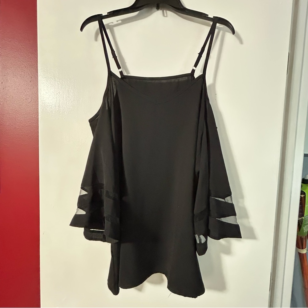 Elegant Black Women's Top